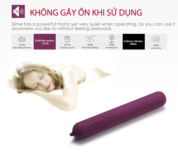 Máy mát xa điểm G Svakom Siime Gaga cao cấp tích hợp camera