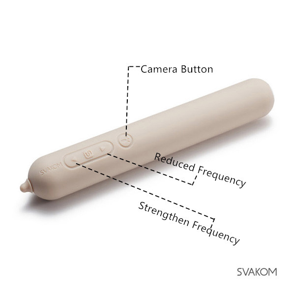 Máy mát xa điểm G Svakom Siime Gaga cao cấp tích hợp camera