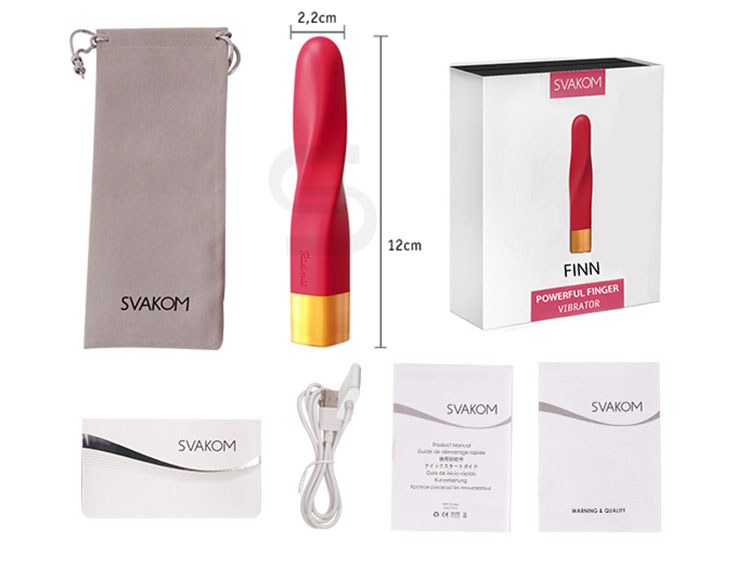 Máy rung Svako Finn kích thích điểm G mạnh mẽ siêu sướng