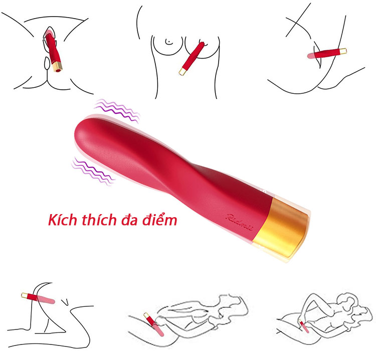 Máy rung Svako Finn kích thích điểm G mạnh mẽ siêu sướng