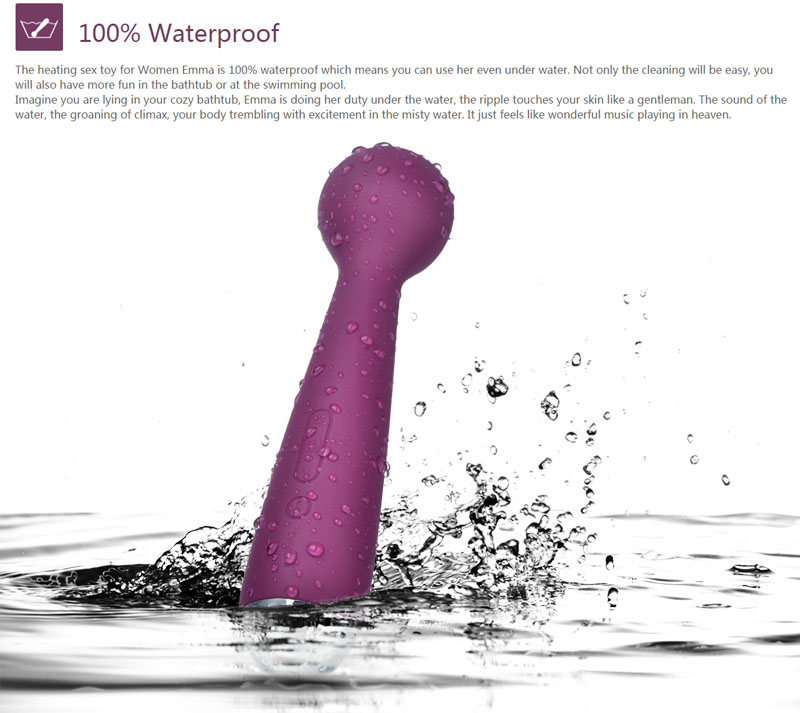 Chày rung Svakom Emma sưởi ấm cao cấp thiết kế sang trọng