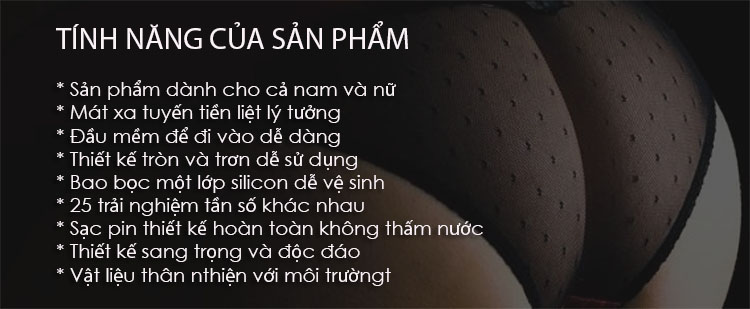 Máy rung Svakom Judy kích thích điểm G hậu môn cao cấp silicone