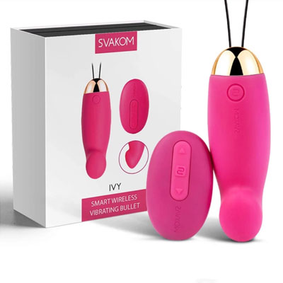 Trứng Rung Tình Yêu Svakom IVY Silicon ABS Sạc Pin Tối Ưu Trứng Rung Tình Yêu Svakom IVY Silicon ABS Sạc Pin Tối Ưu