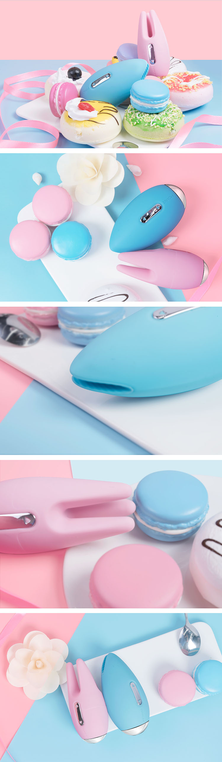 Máy mát xa nhũ hoa điểm G mini Svakom kích thích cực mạnh - Cookie Candy