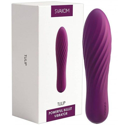 Máy rung điểm G mini Svakom Tulip cao cấp silicone ABS an toàn