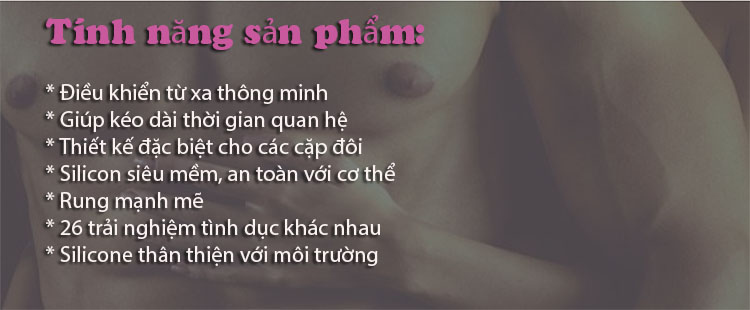 Vòng rung Svakom Winni USA cao cấp pin sạc điều khiển xa kích thích