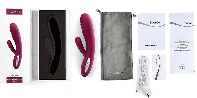 Svakom Adonis Mátxa ĐIểm G Cao Cấp Nhiệt Độ Điều Chỉnh