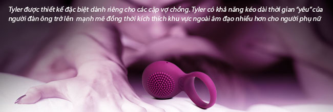 Vòng rung Svakom Tyler siêu cao cấp kích thích cực mạnh