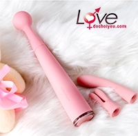 Máy rung mini 3 đầu Svakom Lulu massage âm vật điểm G nữ giới