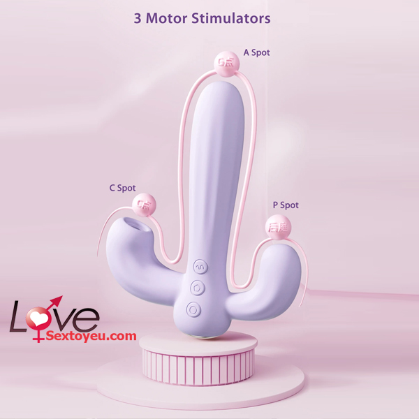 Svakom Bernice 3 đầu hít đất máy rung bú cao cấp uy tín