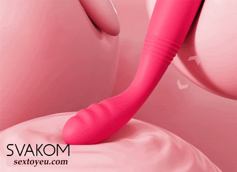 Ngón tay mini Svakom Cici II rung thụt kích thích điểm G Ngón tay mini Svakom Cici II rung thụt kích thích điểm G