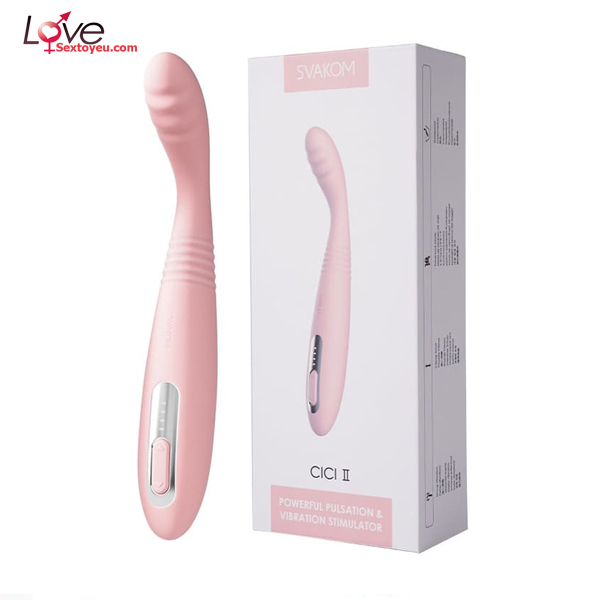 Ngón tay mini Svakom Cici II rung thụt kích thích điểm G Ngón tay mini Svakom Cici II rung thụt kích thích điểm G