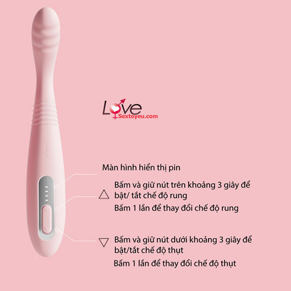 Ngón tay mini Svakom Cici II rung thụt kích thích điểm G Ngón tay mini Svakom Cici II rung thụt kích thích điểm G