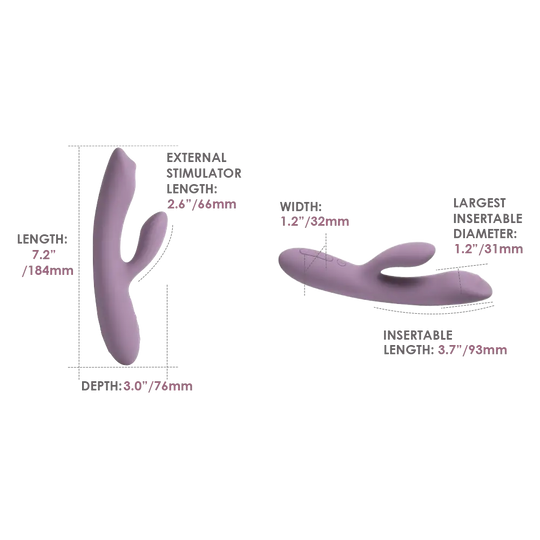 Máy rung Svakom Trysta Neo điều khiển app liếm điểm G siêu phê