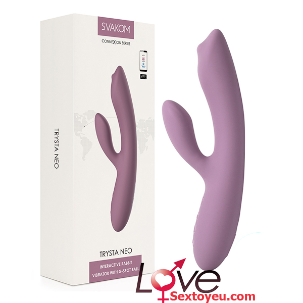 Máy rung Svakom Trysta Neo điều khiển app liếm điểm G siêu phê