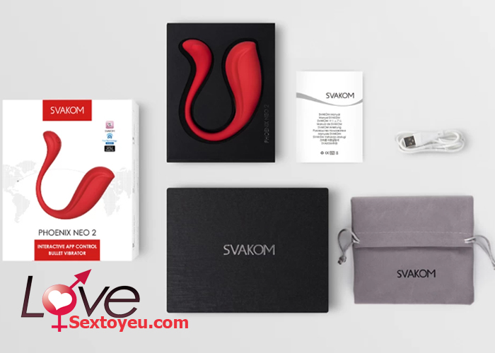 Trứng Rung Svakom Phoneix 2 Cao Cấp Mạnh Mẽ Siêu Bền Giá Tốt