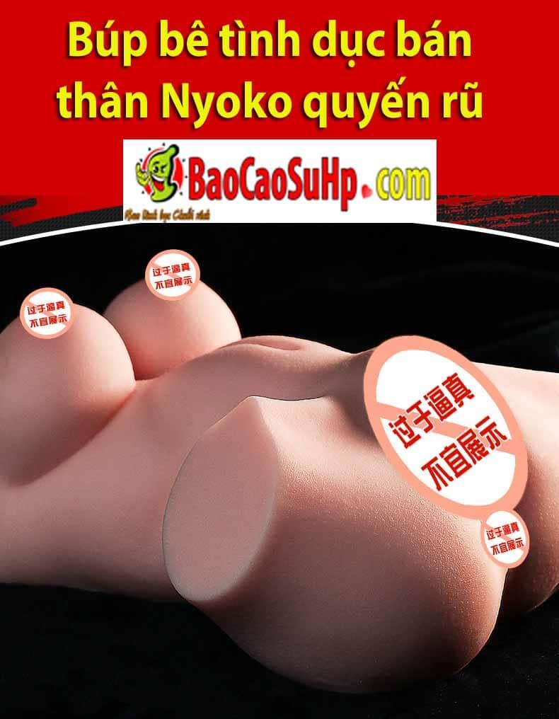 Búp bê tình dục Nyoko bán thân quyến rũ giá tốt chất liệu cao cấp