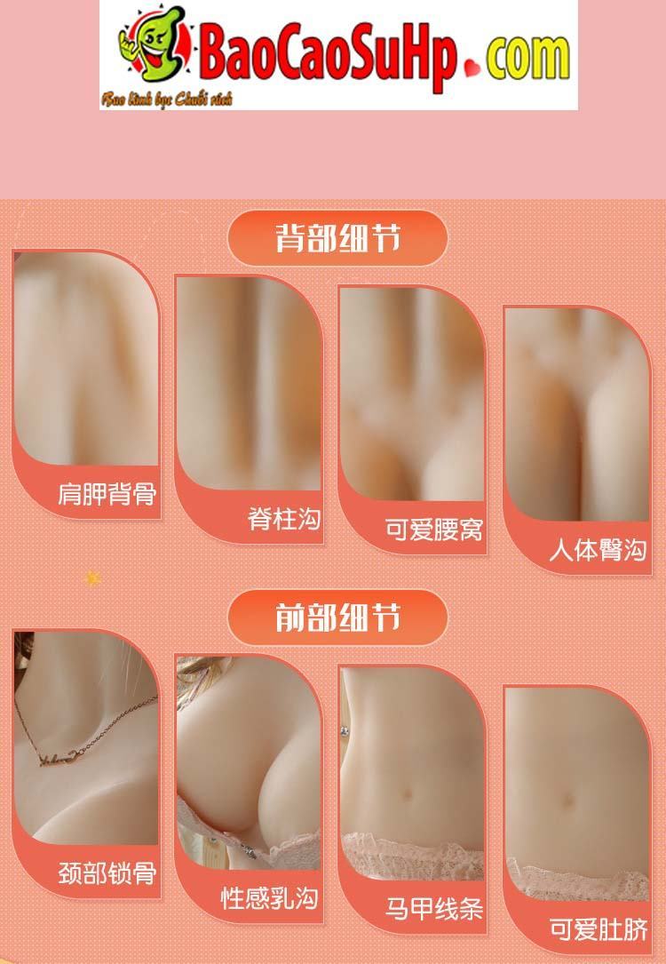 Mizzzee Ange Vivi Hot Half-Body Sex Doll Realistic