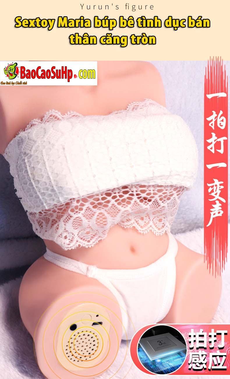 Sextoy Maria búp bê tình dục bán thân mềm mại căng tròn