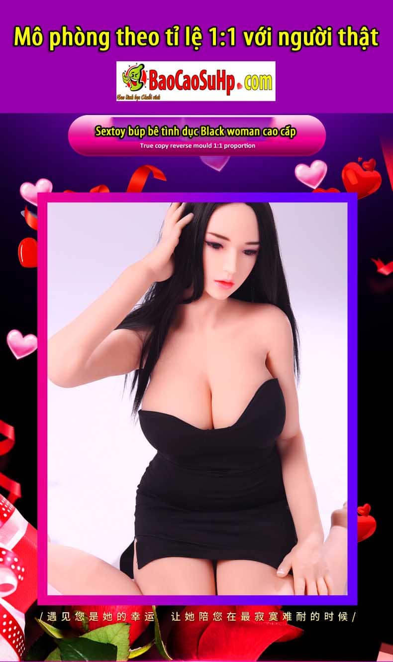 Sextoy búp bê tình dục Black woman chất lượng cao độc đáo