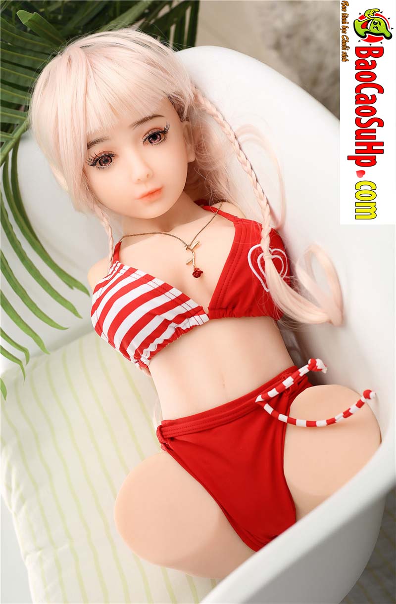 Búp bê Loli ZZ08 mặt học sinh chân thật siêu mềm mại