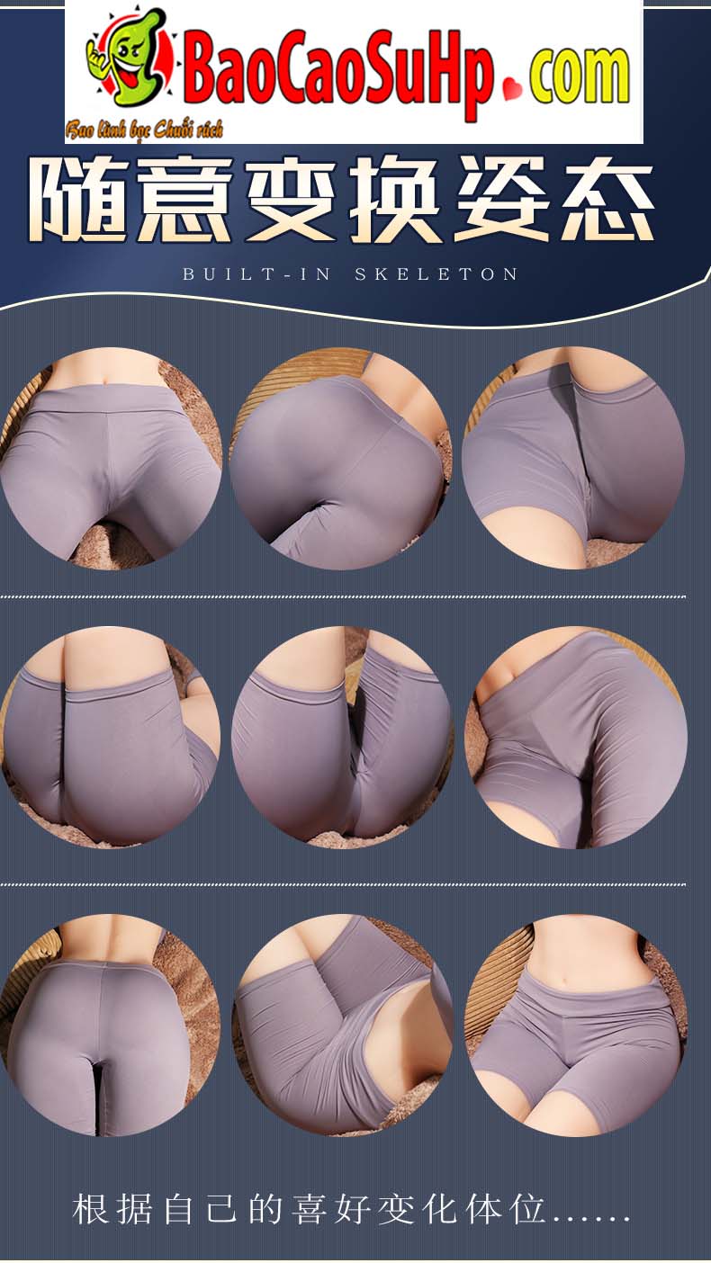 Búp bê tình dục bán thân JJ01 dáng nuột, mô phỏng chân thực