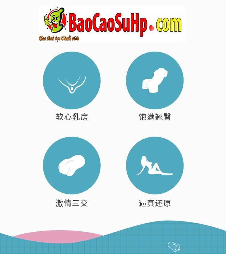 Búp bê bán thân ZZ11 vếu mềm mại cảm giác thật giá siêu tốt