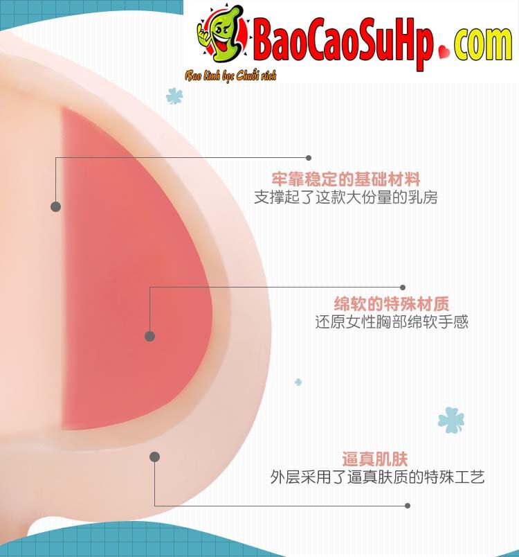 Búp bê bán thân ZZ11 vếu mềm mại cảm giác thật giá siêu tốt