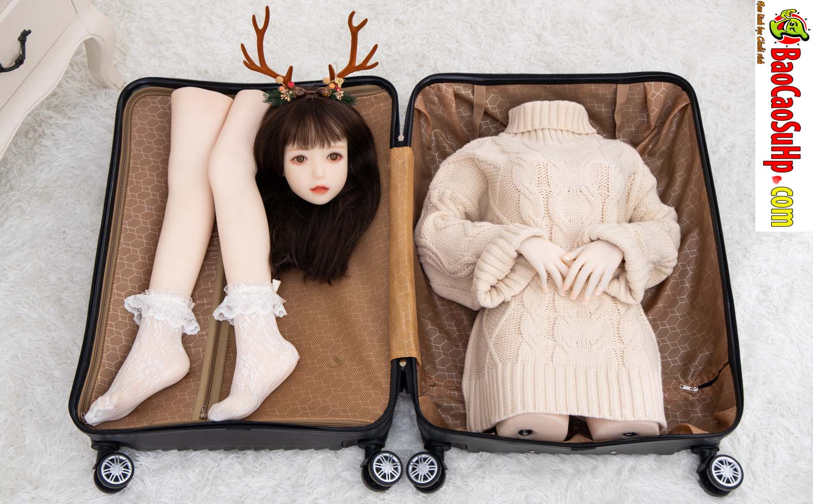 Búp bê ZZ019 Nhật Bản toàn thân, vẻ đẹp thuần khiết siêu phẩm Mineko