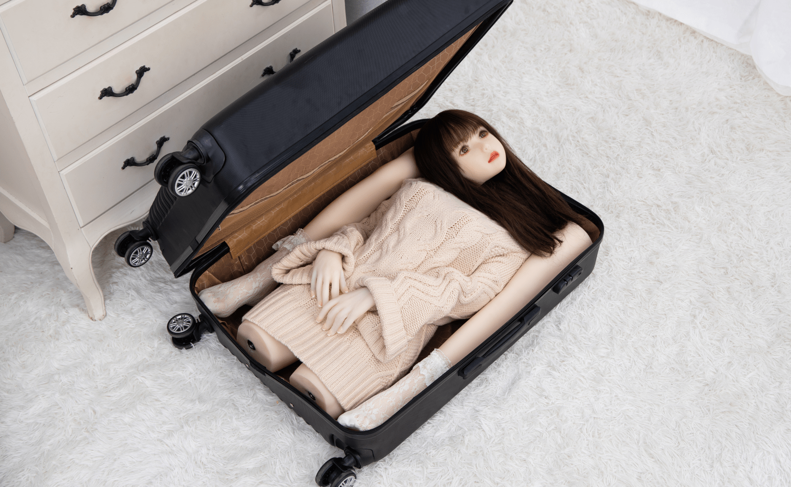 Búp bê ZZ019 Nhật Bản toàn thân, vẻ đẹp thuần khiết siêu phẩm Mineko