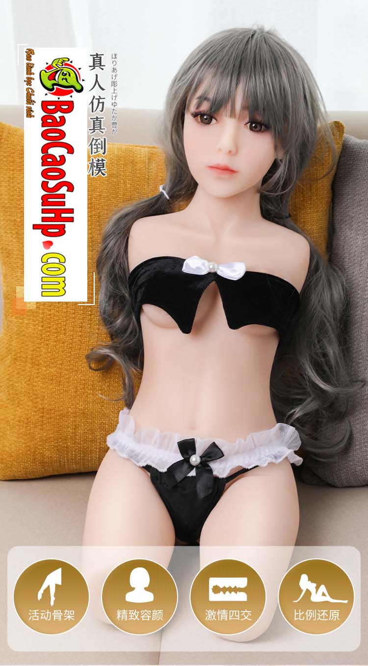 Búp bê tình dục bán thân Nhật ZZ20 sexy áo đen hàng xuất khẩu cao cấp