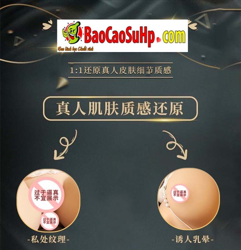 Búp bê tình dục bán thân Monica Anna xinh đẹp lai châu Á châu Âu