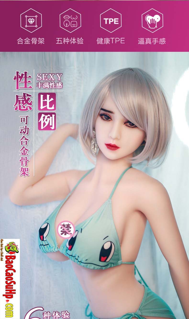 Búp bê tình dục toàn thân Hei-Ran đóa hoa lan 1m45 chân thực