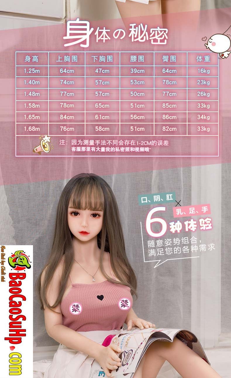 Búp bê tình dục Areum 1m45 đẹp tự nhiên, chân thật, sang trọng