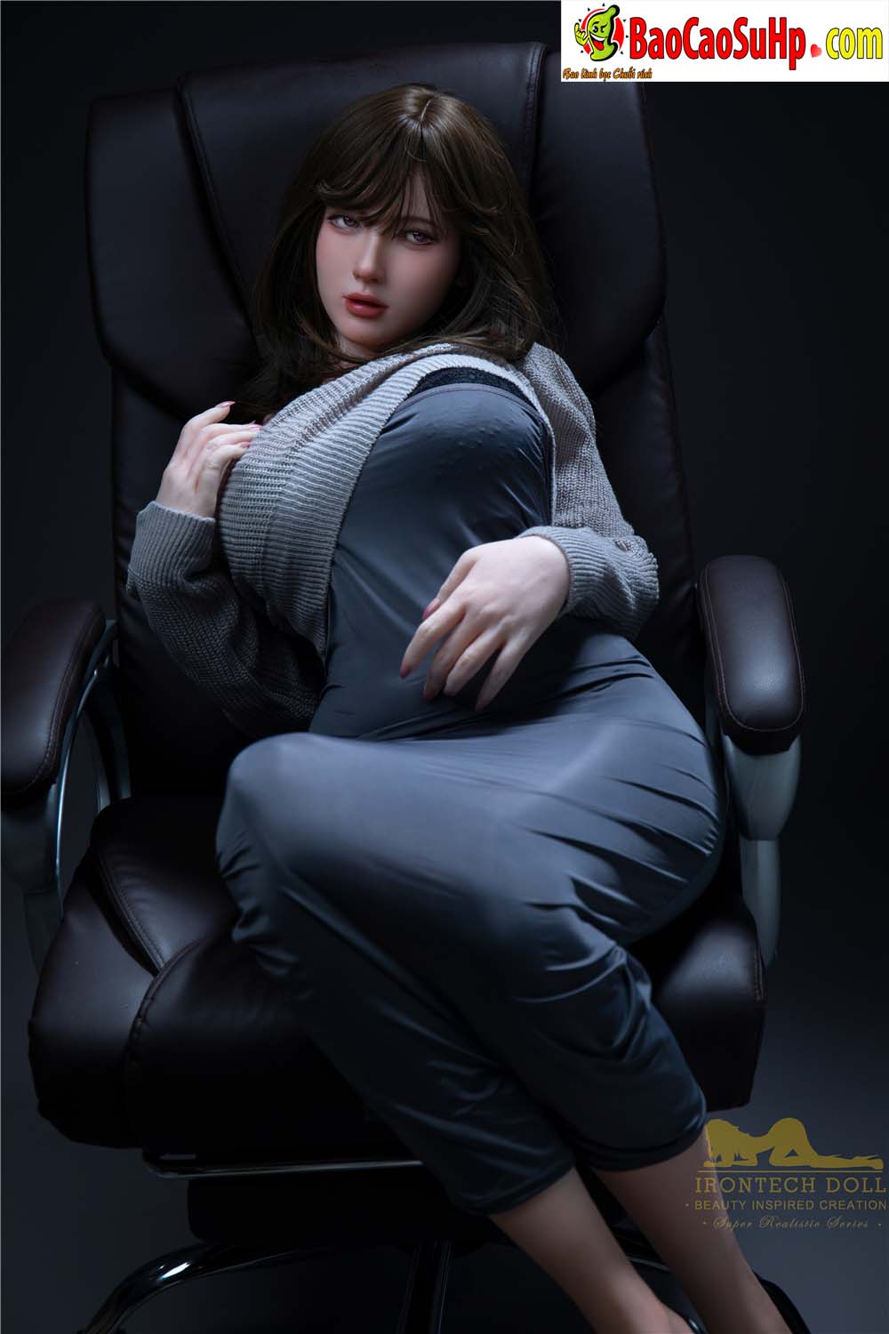 Búp bê tình dục silicone mông to Irontechdoll 165cm quyến rũ