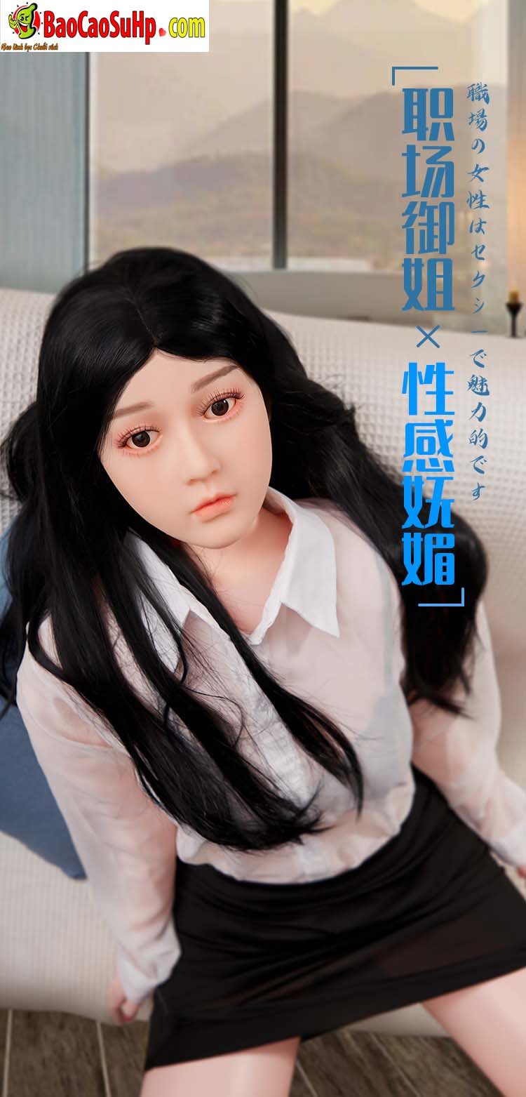 Búp Bê Tình Dục Bơm Hơi Đầu Silicone Xavia Cao Cấp