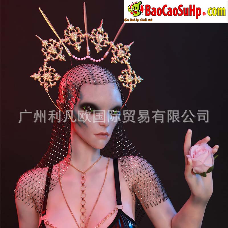 Búp bê tình dục Full 1m53 Morgana nữ hoàng Alien silicon full