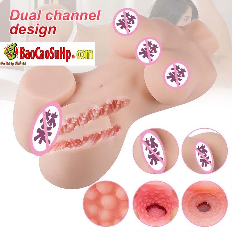 bup be ban than Calista 12 - Búp bê tình dục bán thân chân khép Calista 4kg phát nhiệt