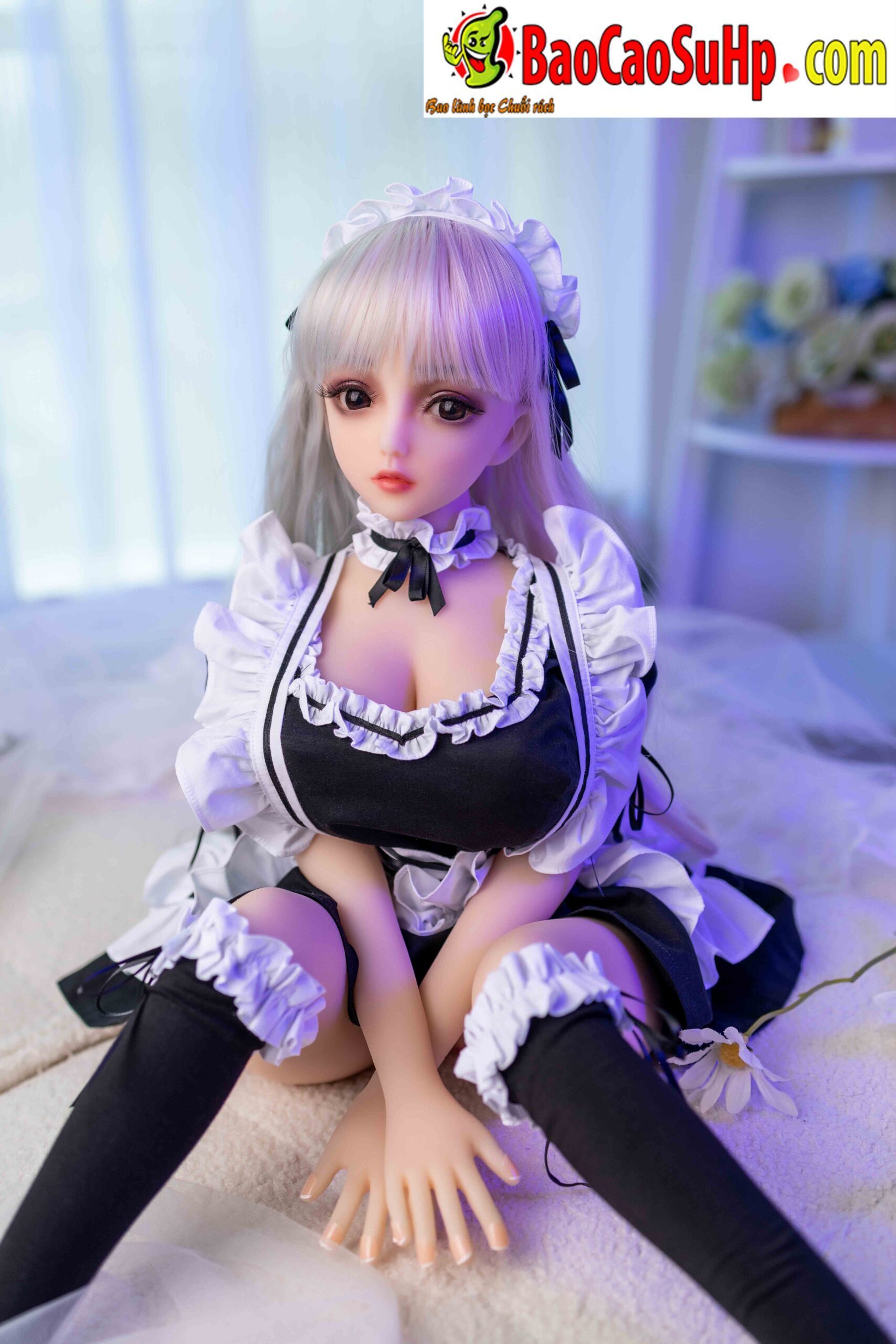 Búp Bê Tình Dục Anime Cô Hầu Gái Full Chân Tay Siêu Mềm Mại