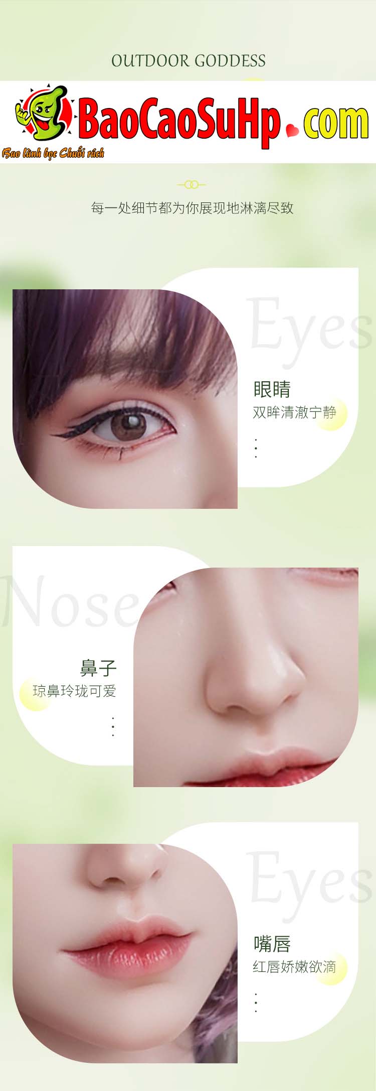 Búp bê tình dục Wisteria 1m58 silicone TPE quyến rũ mơ màng