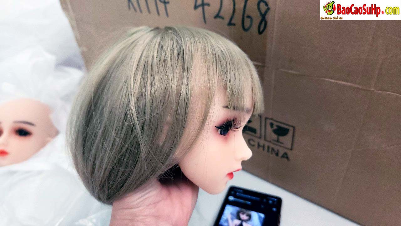 Búp bê tình dục anime tóc ngắn sexy đầy đủ chân tay cực thật