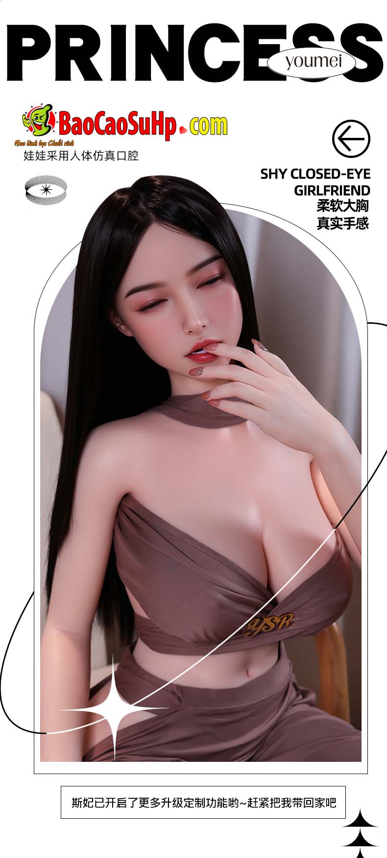 búp bê tình dục hạ mây thân hình gợi cảm mềm mại hút mắt