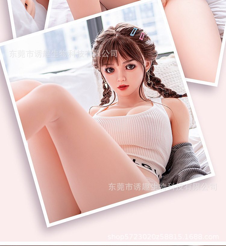 Búp bê tình dục Anime silicone ngực căng tròn sống động 1m50