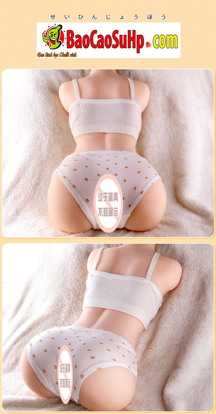 Búp bê tình dục bán thân Nhật Mystery Ji Poor Loli TPE 6kg siêu mềm mại