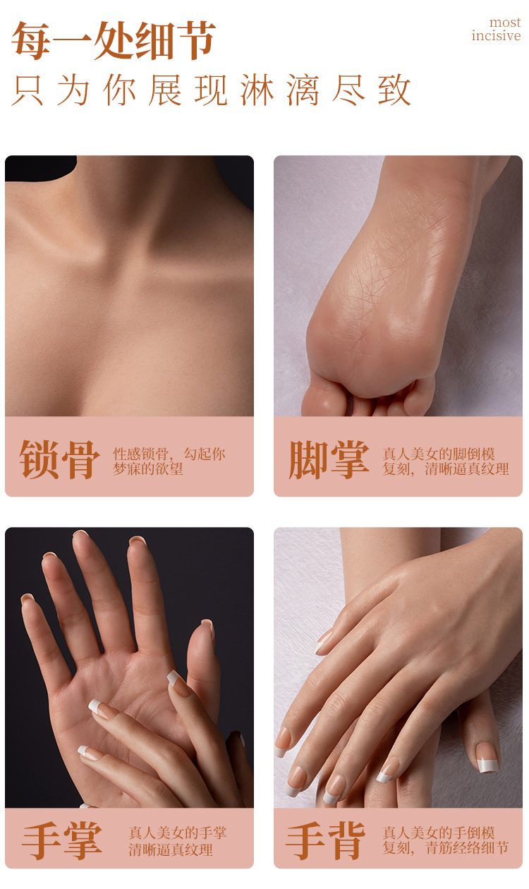Búp Bê Tình Dục Tay Chân Đầy Đủ Mizzzee Falenno Đầu Silicone