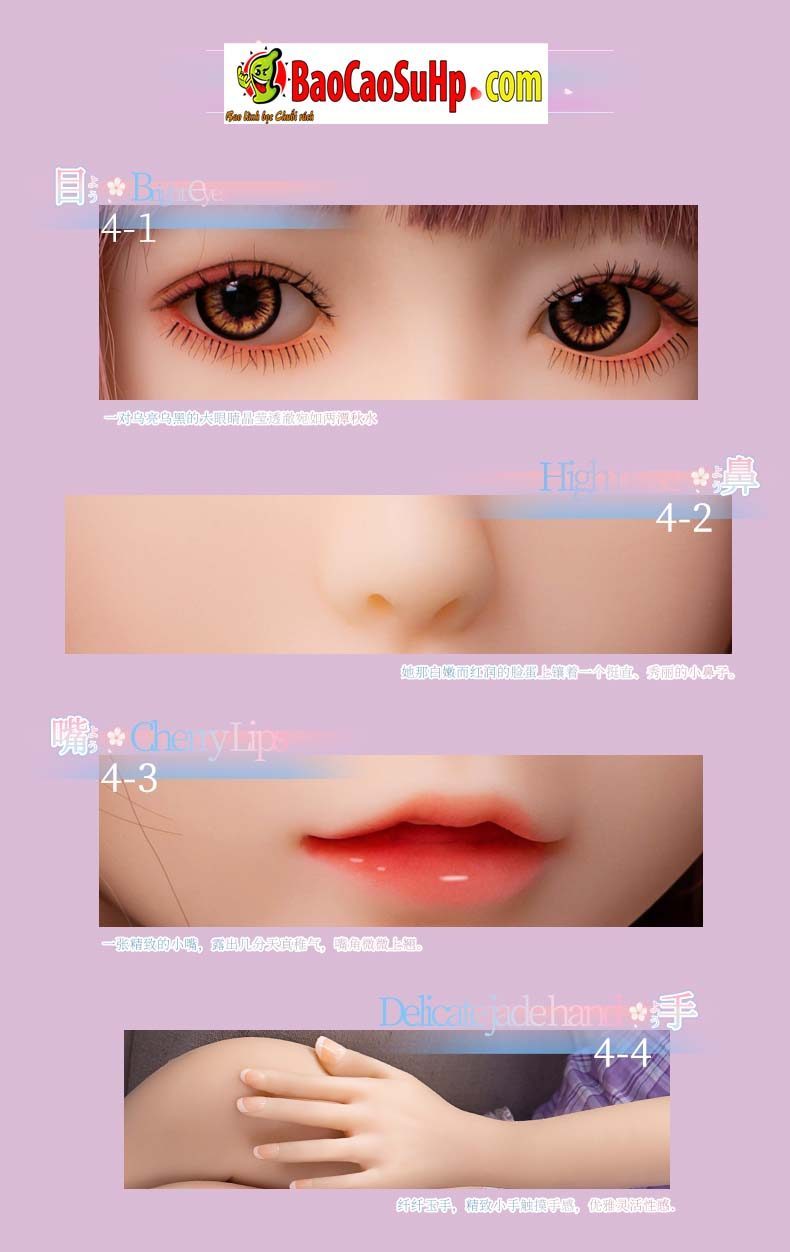 Búp bê tình dục Kyung-Soon idol Hàn ngây thơ full tay chân 18+