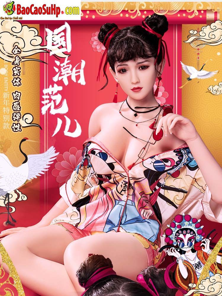 Búp bê tình dục Trung Hoa 1m48 kích thích cảm giác thực Mizzzee hot