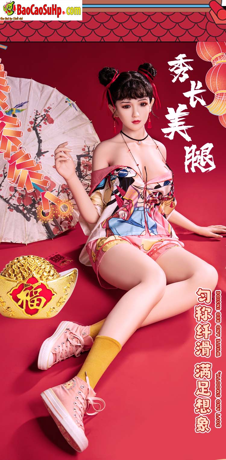 Búp bê tình dục Trung Hoa 1m48 kích thích cảm giác thực Mizzzee hot