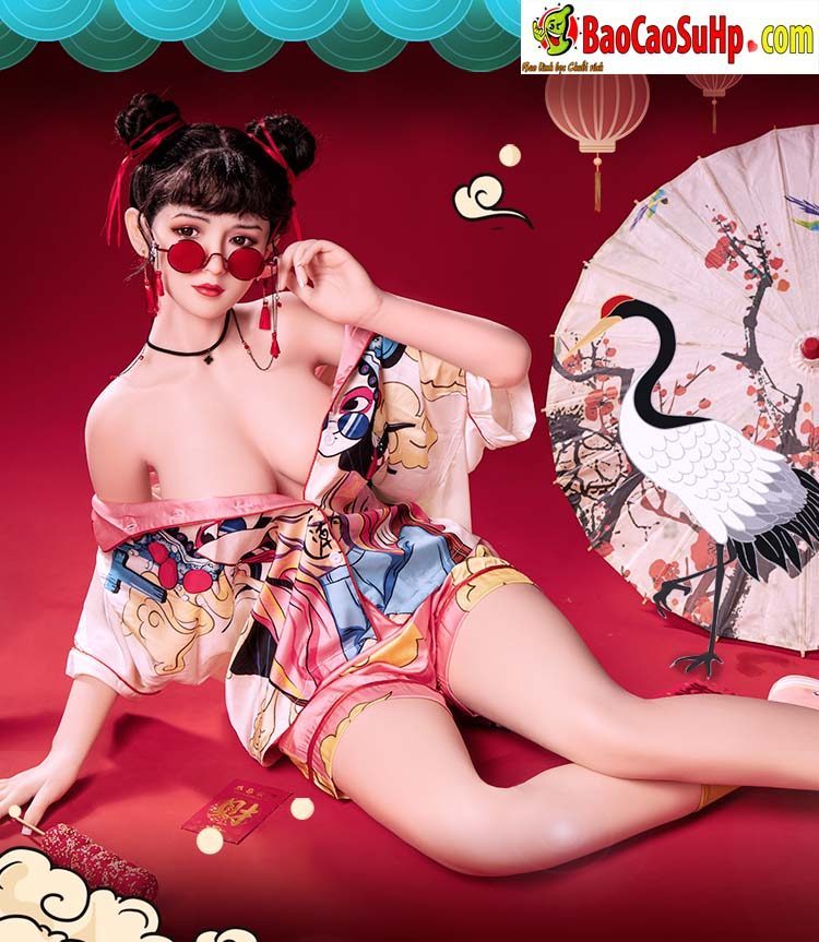 Búp bê tình dục Trung Hoa 1m48 kích thích cảm giác thực Mizzzee hot
