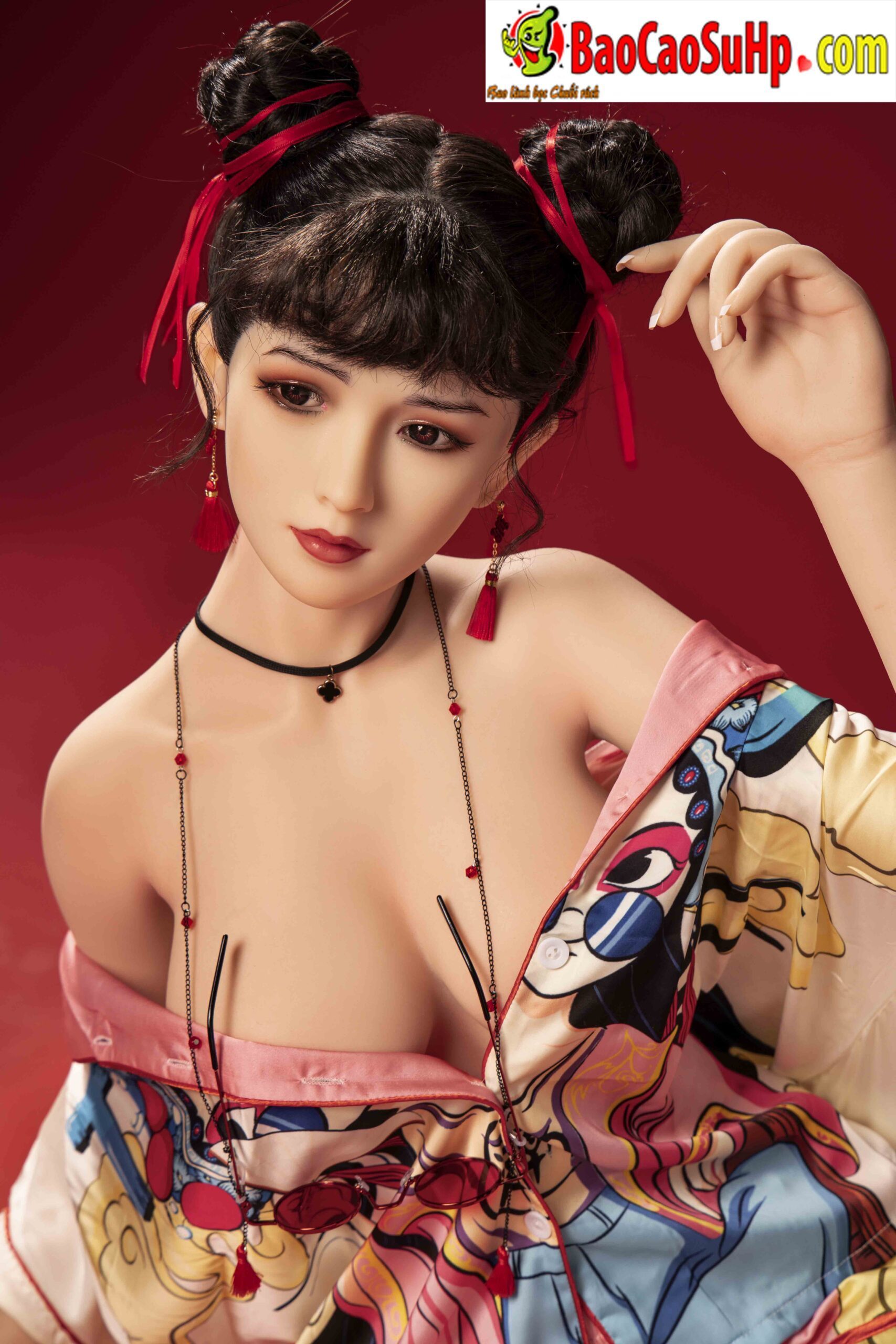 Búp bê tình dục Trung Hoa 1m48 kích thích cảm giác thực Mizzzee hot